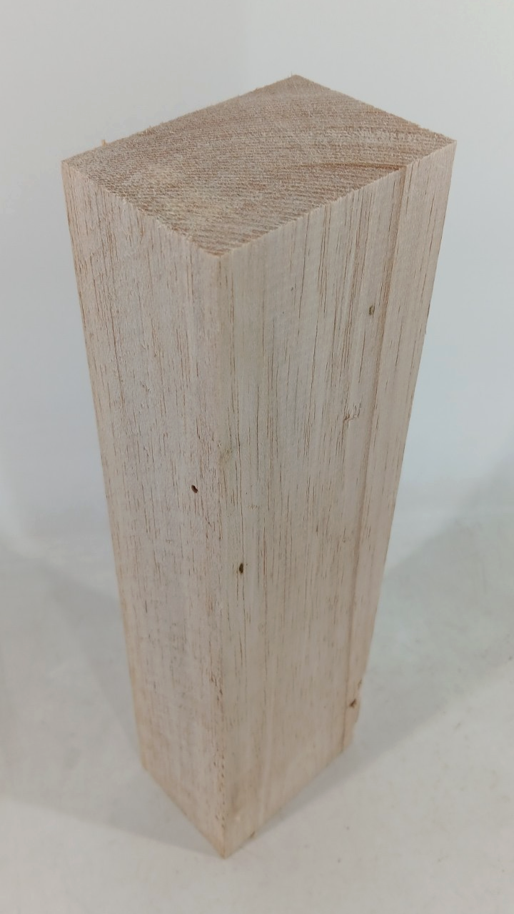 Balsa Block, 2 3/4" x 3 3/4" x 14"