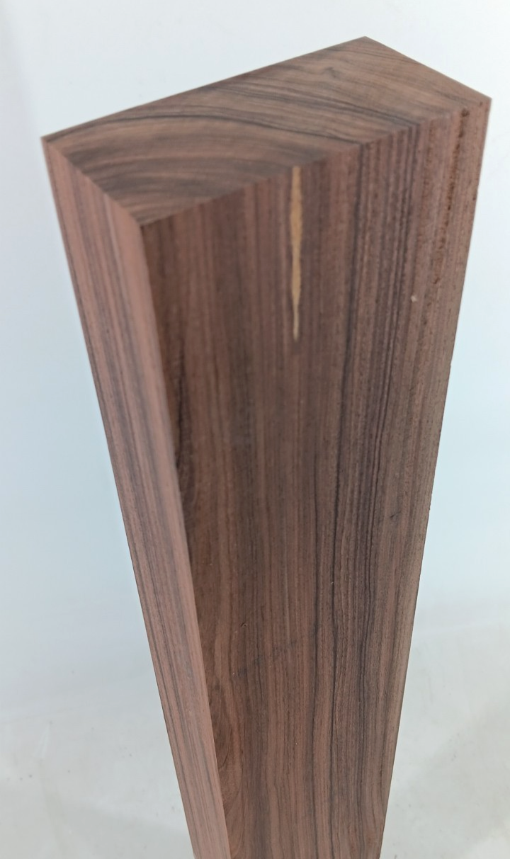 8/4 Bolivian Rosewood, pau ferro, morado, caviuna, 1 7/8" x 3 3/4" x 23"