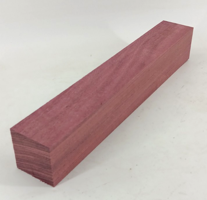 Purpleheart turning blank 1 7/8" x 1 7/8" x 12"