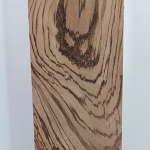 Zebrawood, zebrano, zingana, 3/4" x 6 1/4" x 30"