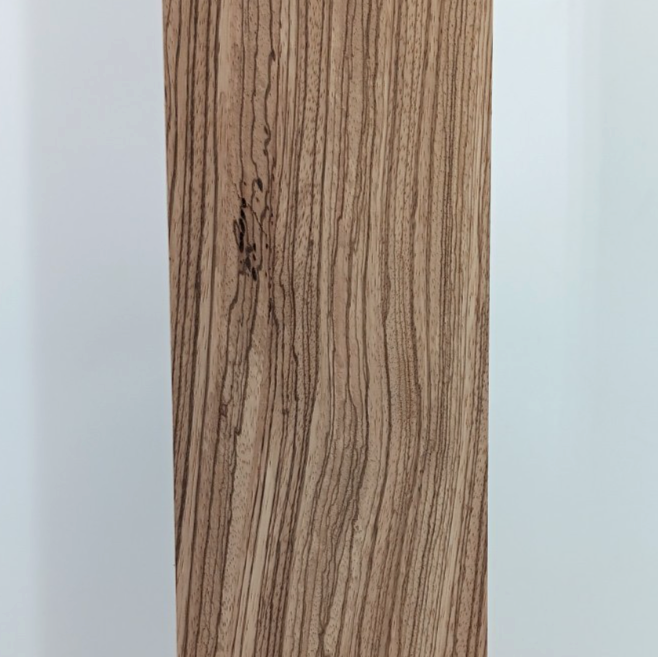 Zebrawood, zebrano, zingana, 3/4" x 5" x 31"