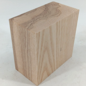 Ash turning blank 2 3/4" x 5" x 5"
