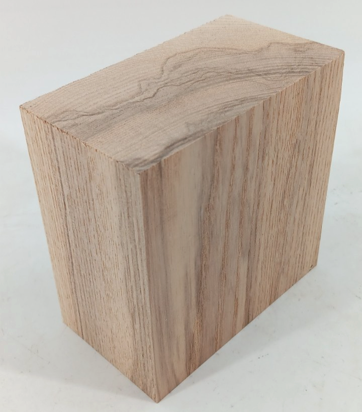Ash turning blank 2 3/4" x 5" x 5"