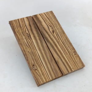Bocote bookmatched knife scales and pistol grips, 2 pieces 3/8" x 2" x 6"