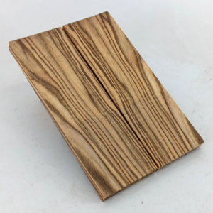 Bocote bookmatched knife scales and pistol grips, 2 pieces 3/8" x 2" x 6"