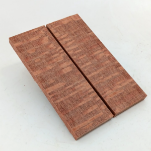 Leopardwood bookmatched knife scales and pistol grips, 2 pieces 3/8" x 2" x 6"