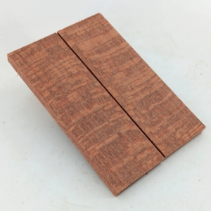 Leopardwood bookmatched knife scales and pistol grips, 2 pieces 3/8" x 2" x 6"
