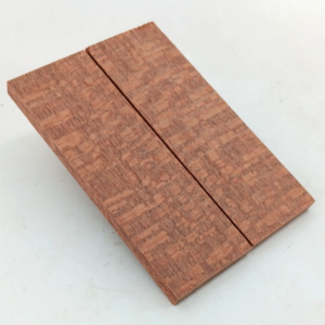 Leopardwood bookmatched knife scales and pistol grips, 2 pieces 3/8" x 2" x 6"