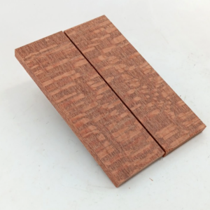 Leopardwood bookmatched knife scales and pistol grips, 2 pieces 3/8" x 2" x 6"