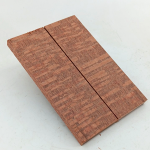 Leopardwood bookmatched knife scales and pistol grips, 2 pieces 3/8" x 2" x 6"