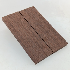 Wenge bookmatched knife scales and pistol grips, 2 pieces 3/8" x 2" x 6"