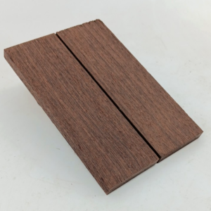 Wenge bookmatched knife scales and pistol grips, 2 pieces 3/8" x 2" x 6"