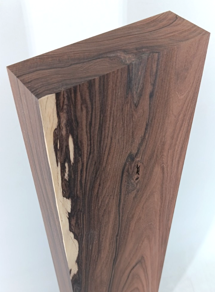 8/4 Bolivian Rosewood, pau ferro, morado, caviuna, 1 3/4" x 5 1/2" x 21"