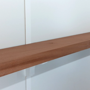 12/4 Sapele Mahogany Mantel, 2 1/2" x 8 1/4" x 84"