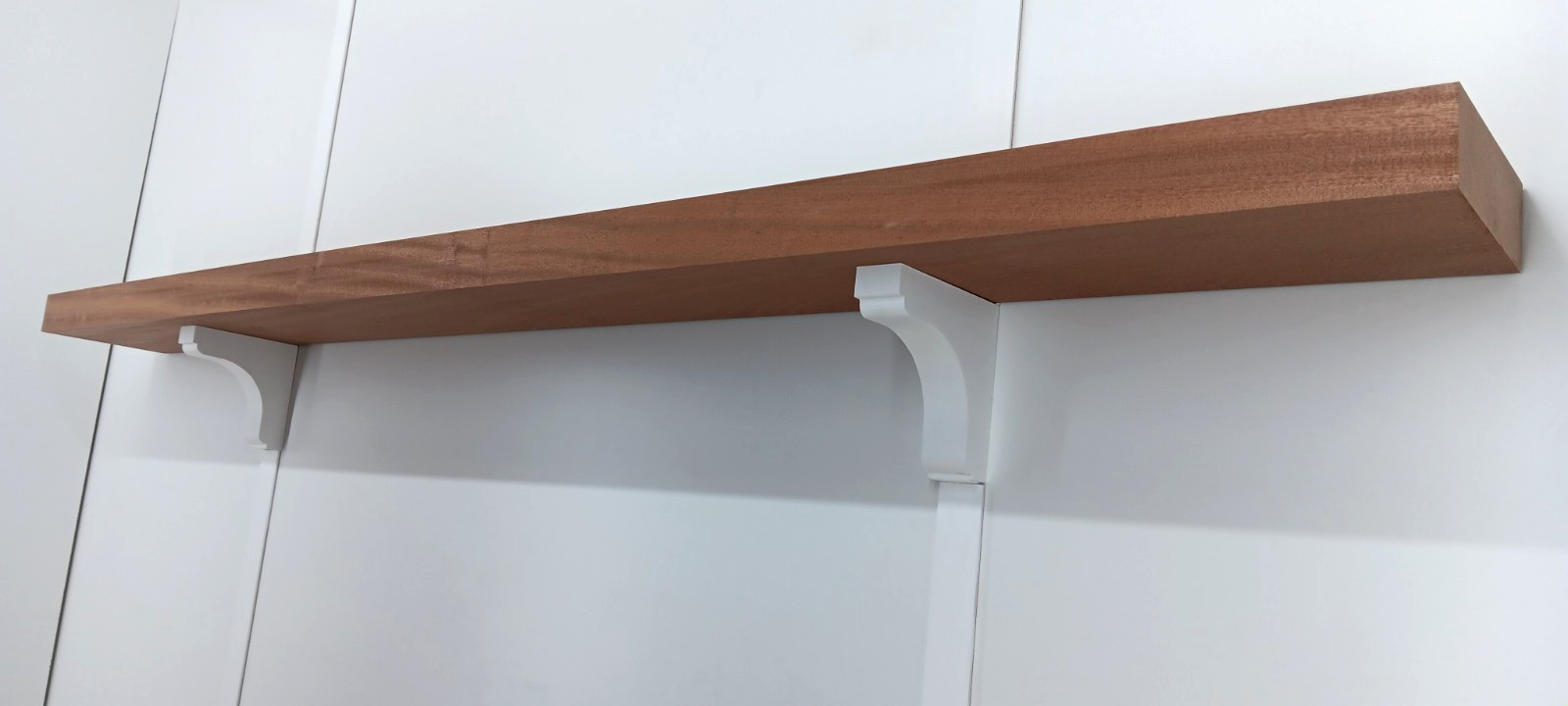 12/4 Sapele Mahogany Mantel, 2 1/2" x 8 1/4" x 84" - Image 2