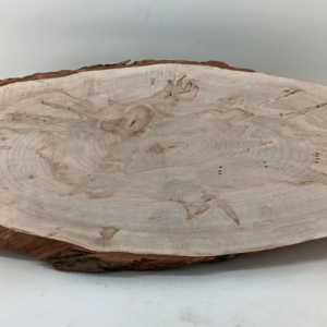 Ambrosia Maple Live-edge Cookie, 1" x 11 1/4" x 27"