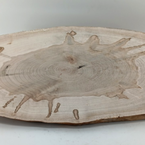 Ambrosia Maple Live-edge Cookie, 1" x 10 1/2" x 26 1/4"