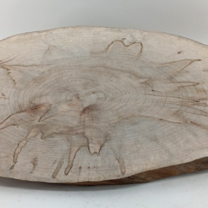 Ambrosia Maple Live-edge Cookie, 1" x 10 3/4" x 23 1/4"