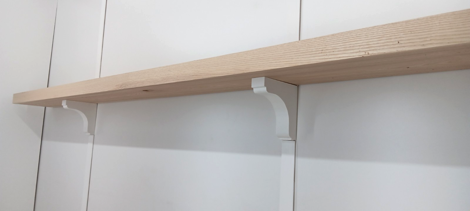 12/4 Ash mantel, 2 3/8" x 9 7/8" x 84"