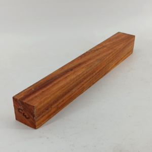 Canarywood turning blank, spindles, air-dried and waxed, 1 1/2" x 1 1/2" x 12"