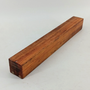 Canarywood turning blank, spindles, air-dried and waxed, 1 1/2" x 1 1/2" x 12"