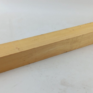 Yellowheart turning blank, spindles, 2" x 2" x 24"