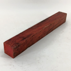 Redheart turning blank, spindles, air-dried and waxed, 1 1/2" x 1 1/2" x 12"