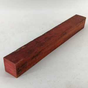Redheart turning blank, spindles, air-dried and waxed, 1 1/2" x 1 1/2" x 12"