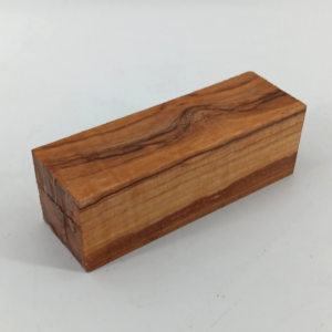 Olive turning blank 2" x 2" x 6" air-dried and waxed