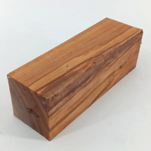 Olive turning blank 2" x 2" x 6" air-dried and waxed