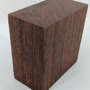 Wenge turning blank 2 5/8" x 5" x 5"