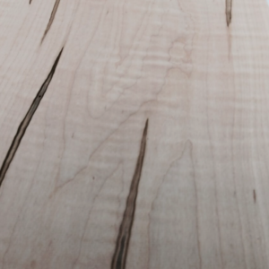 Curly Ambrosia Maple board aka wormy maple