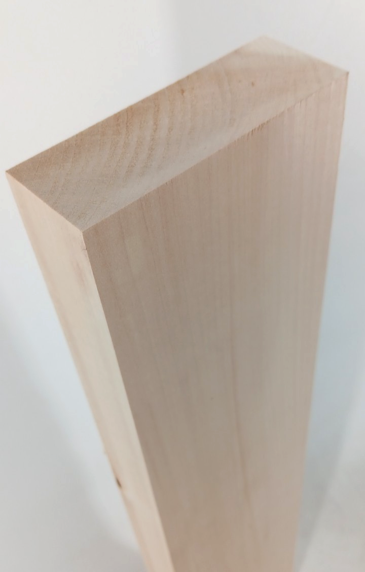 8/4 Basswood, carving wood, 1 3/4" x 5" x 24"