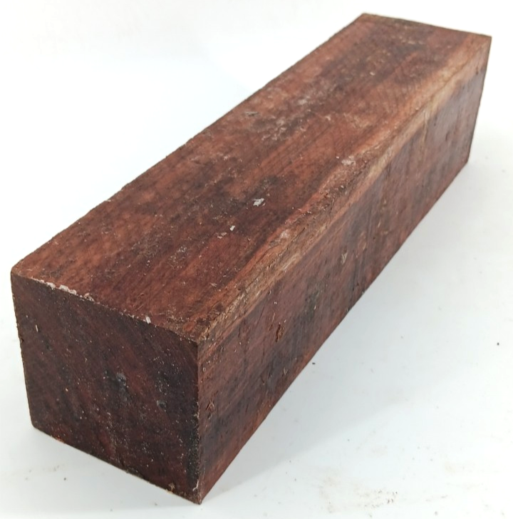 Chechen Rosewood turning blank 3" x 3" x 12" air-dried and waxed