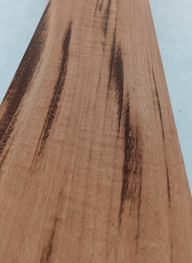 Tigerwood, goncalo alves, jobillo, muiracatiara, 7/8" x 3 3/4" x 32"