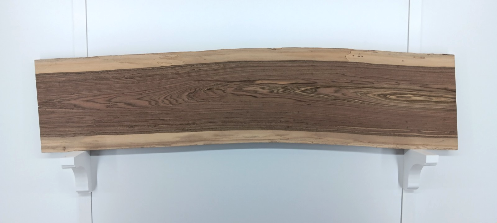 Picana live-edge slab, 1" x 13 1/4" - 14 1/2" x 61 1/4" - Image 2