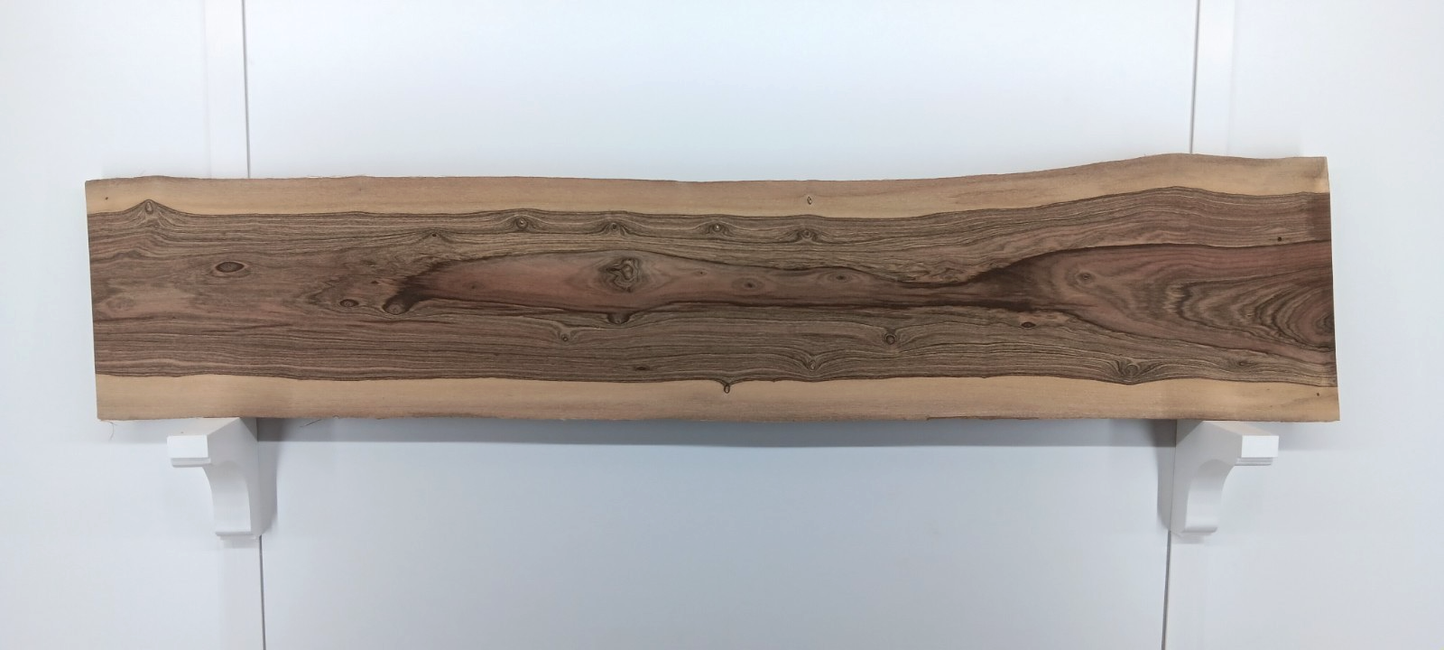 Picana live-edge slab, 1" x 11 3/4" - 13 1/4" x 61 1/4" - Image 2