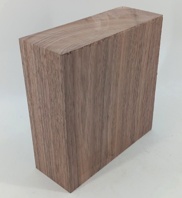 Walnut turning blank 2 3/4" x 7 1/2" x 7 1/2"