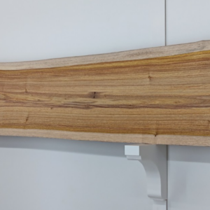 Canarywood Live-edge Slab, 1" x 10 1/2" - 11 1/2" x 97"