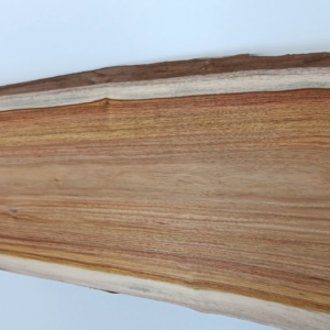 Canarywood Live-edge Slab, 1" x 11" - 11 1/2" x 59"