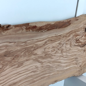 Olive Live-edge Slab, 1" x 10" - 13 1/2" x 100"