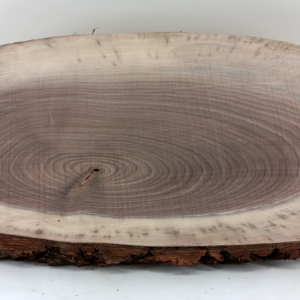 Black Walnut Live-edge Cookie, 1" x 10 1/2" x 24 1/2"