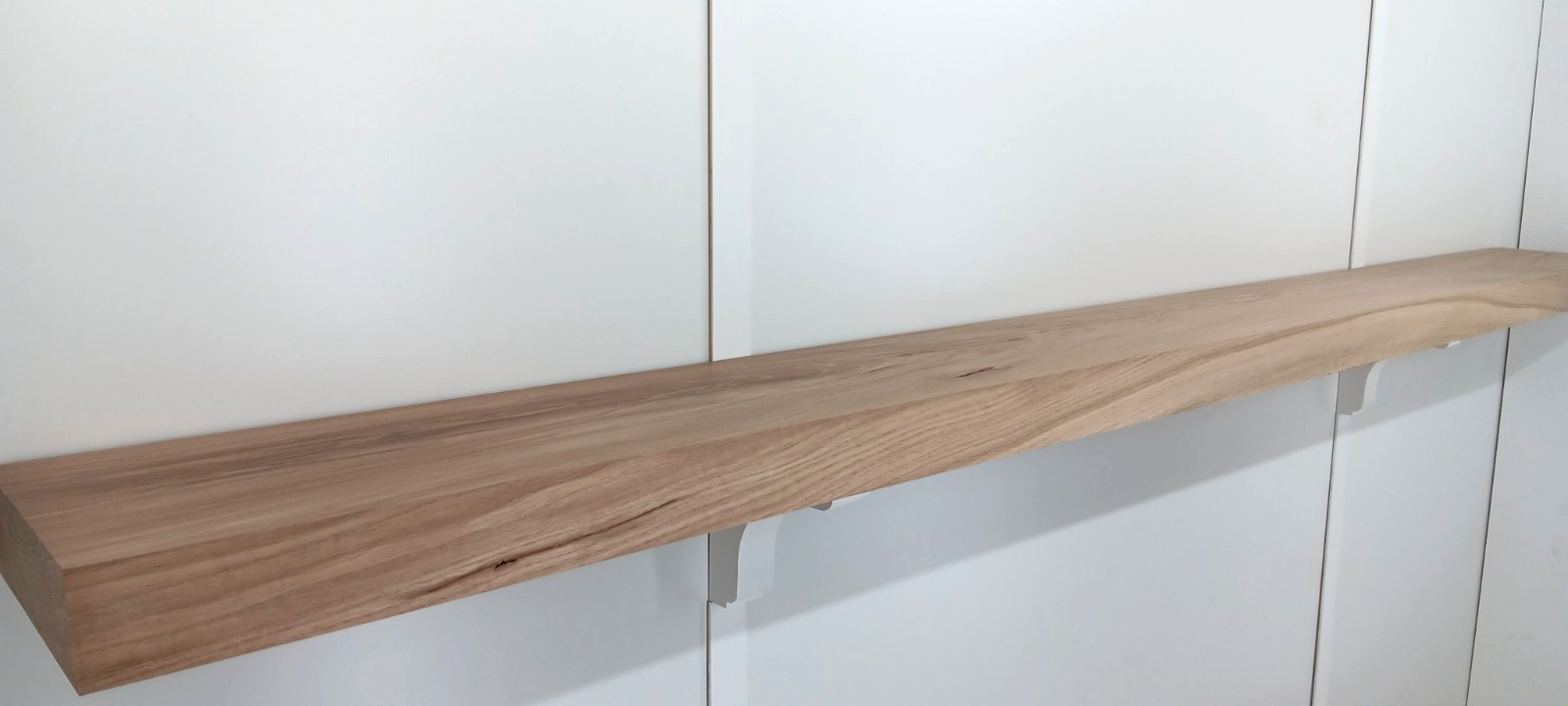12/4 White Oak Mantel, 2 1/2" x 8 3/4" x 95"
