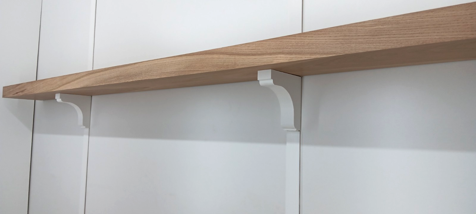 12/4 White Oak Mantel, 2 1/2" x 8 3/4" x 95" - Image 2