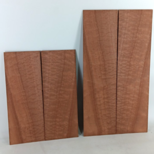 Pomelle Sapele, Bookmatch Ukulele sides/backs, 1/8" x 5 3/4", 2pcs 15", 2pcs 21"