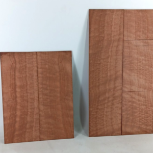 Pomelle Sapele, Bookmatch Ukulele sides/backs, 1/8" x 5 3/4", 2pcs 15", 2pcs 21"