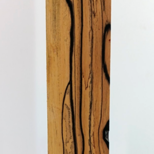 Black and White Ebony,Pale Moon, air-dried and waxed, 15/16" x 3 x 36"