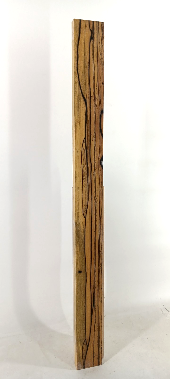 Black and White Ebony,Pale Moon, air-dried and waxed, 15/16" x 3 x 36" - Image 2