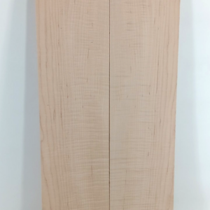 Curly Maple, Bookmatched Acoustic Guitar Sides, 2 pcs 1/8" x 5 7/8" x 34 3/4"