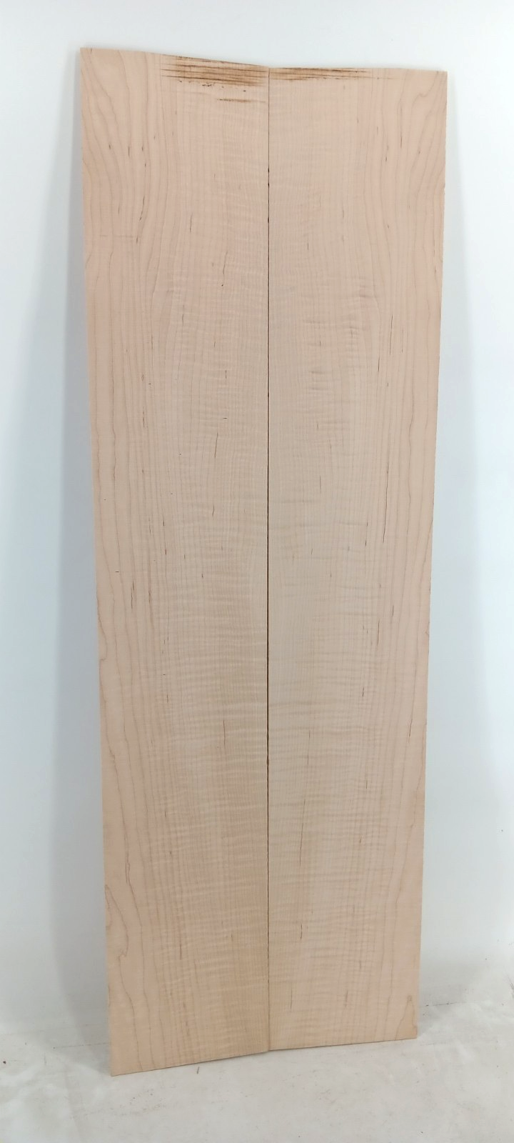 Curly Maple, Bookmatched Acoustic Guitar Sides, 2 pcs 1/8" x 5 7/8" x 34 3/4"